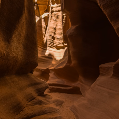 a person in a dark room