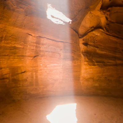 a blurry photo of a sunset