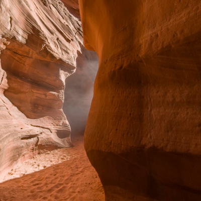 a close up of a canyon